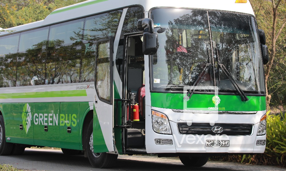 Xe giường nằm đi Lào Cai: Green Bus
